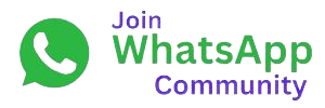 Join WhatsApp Community